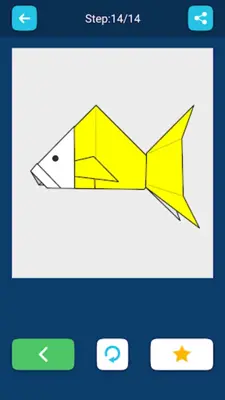 Origami Fishes From Paper android App screenshot 0