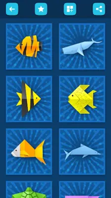 Origami Fishes From Paper android App screenshot 4